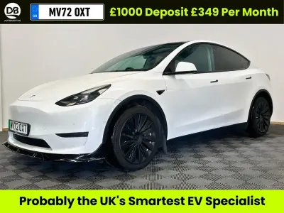 Used Tesla Model Y Long Range AWD 378 kW (514 HP) 2022 White SUV