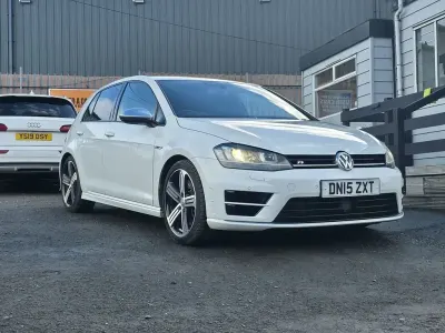 Used VW Golf VII R 295 HP (216 kW) 2015 White Hatchback