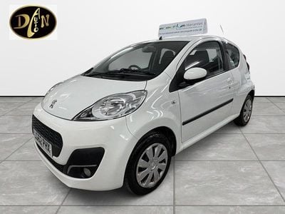 Begagnad Peugeot 107 Active 68 HK (50 kW) 2012 Vit Halvkombi