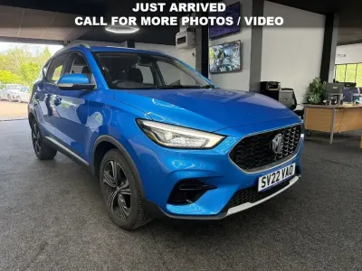 Used MG ZS Excite 106 HP (77 kW) 2022 Blue SUV