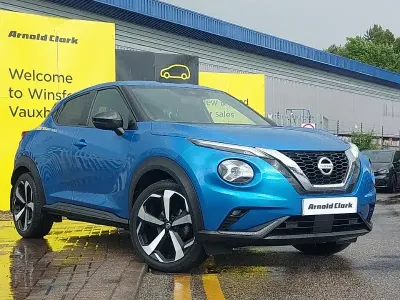 Used Nissan Juke Tekna 114 HP (83 kW) 2020 Blue SUV