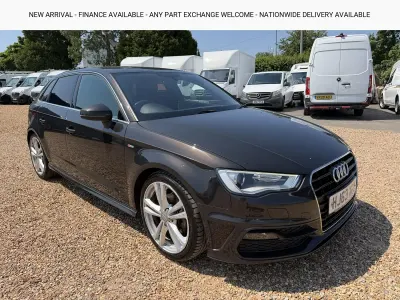 Used Audi A3 Sportback S-Line 150 HP (110 kW) 2014 Brown Hatchback