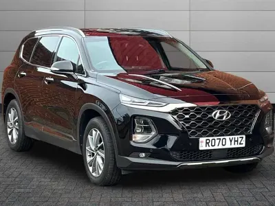 Begagnad Hyundai Santa Fe Premium 200 HK (147 kW) 2020 Svart SUV