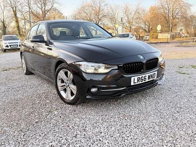 Black Used 2016 BMW 320 Efficient Dynamics Sedan | £5,595 (Fair price)