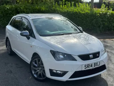Used Seat Ibiza ST FR 2014 White Estate