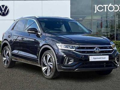 Black Used 2023 VW T-Roc R-line SUV | £24,167 (Fair price)