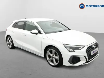 Used Audi A3 S-Line 2020 White Sedan