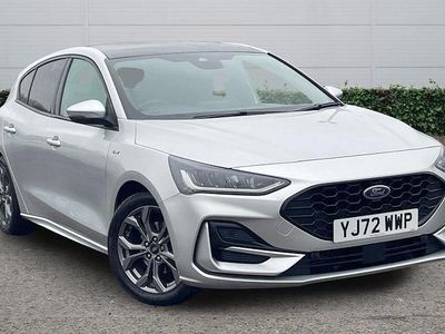 Used Ford Focus ST-Line 125 HP (91 kW) 2022 Silver Hatchback