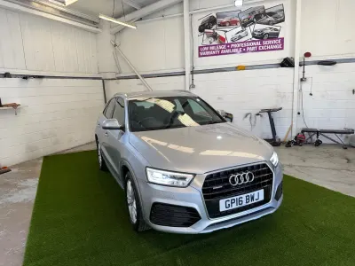 Używany Audi Q3 S-Line 180 KM (132 kW) 2016 Srebrny SUV