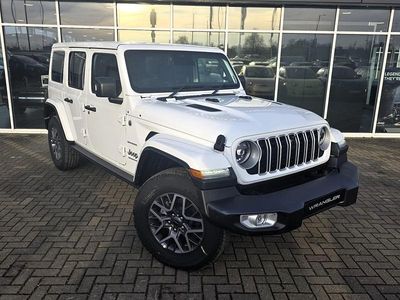 White Used 2024 Jeep Wrangler Sahara SUV | £53,998 (A bit pricey)