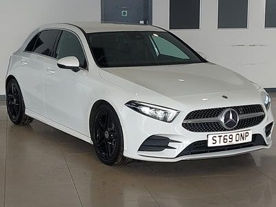 White Used 2019 Mercedes A250 AMG line Hatchback | £16,698 (Good price)