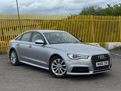 Used Audi A6 Comfort 190 HP (139 kW) 2016 Silver Sedan