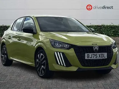 Used Peugeot 208 Style 100 HP (73 kW) 2025 Yellow Hatchback
