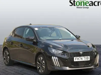 Used Peugeot 208 Allure 102 HP (75 kW) 2021 Black Hatchback