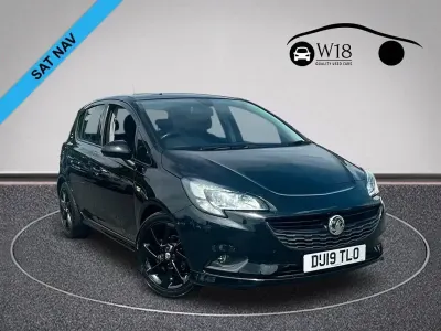 Used Vauxhall Corsa SRi 90 HP (66 kW) 2019 Black Hatchback