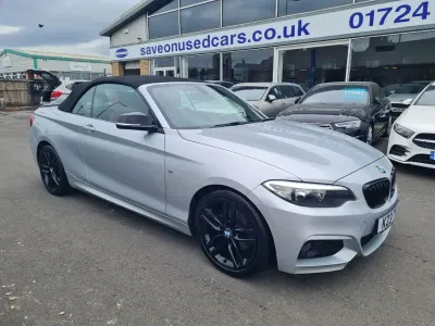 Used BMW 220 M Sport 190 HP (139 kW) 2015 Silver Cabriolet