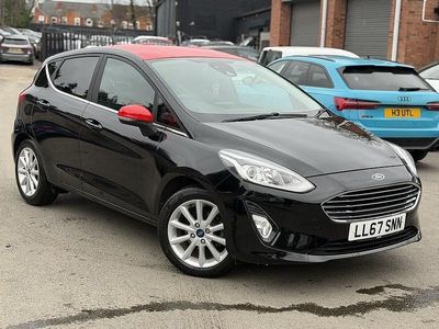 Used Ford Fiesta Titanium 100 HP (73 kW) 2017 Black Hatchback