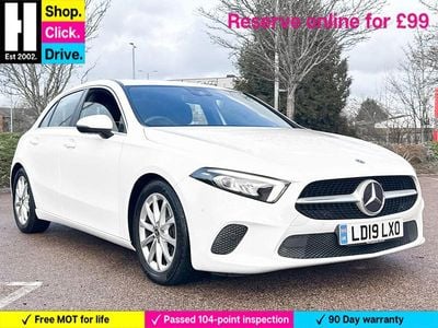 Used Mercedes A200 Executive 163 HP (119 kW) 2019 White Hatchback