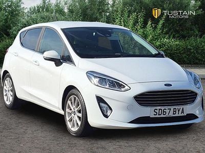 Usado Ford Fiesta Titanium 125 HP (91 kW) 2017 Branco Citadino