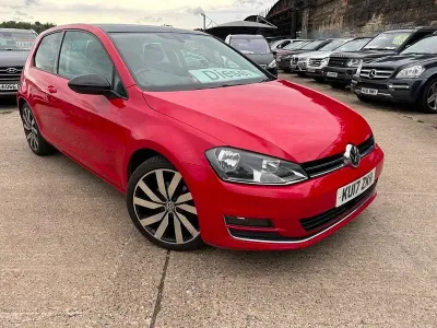 Used VW Golf VII GT 2017 Red Hatchback