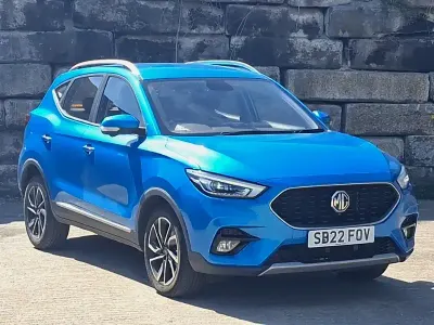 Used MG ZS Exclusive 106 HP (77 kW) 2022 Blue SUV