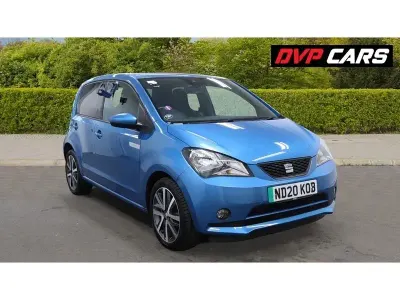 Used Seat Mii Electric 61 kW (83 HP) 2020 Blue Hatchback
