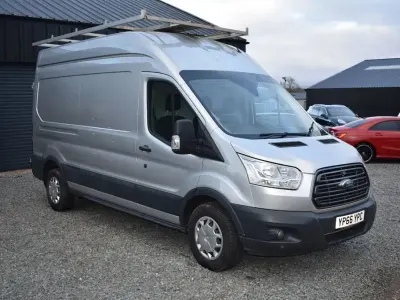 Begagnad Ford Transit 130 HK (95 kW) 2016 Silver Van