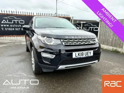 Used Land Rover Discovery Sport HSE Luxury 240 HP (176 kW) 2018 Black SUV