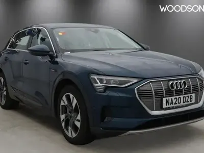 Used Audi e-tron Design 300 kW (408 HP) 2020 Blue SUV