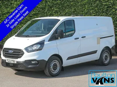Used Ford Transit Custom 105 HP (77 kW) 2022 White Van