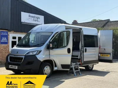 Used Peugeot Boxer 130 HP (95 kW) 2019 Silver Van