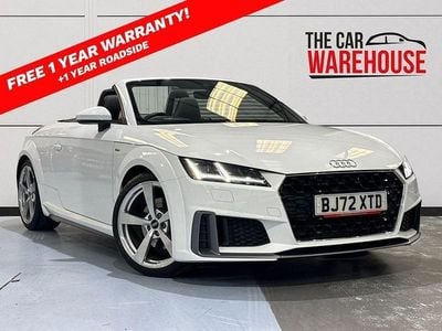 Used Audi TT S-Line 2022 White Cabriolet