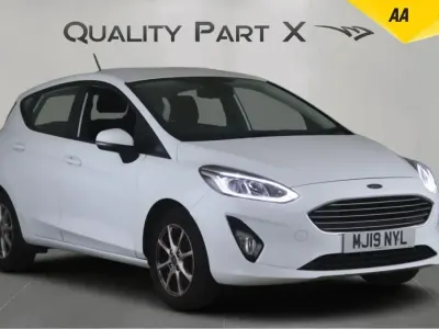 Used Ford Fiesta Zetec 2019 White Hatchback
