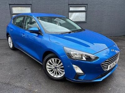 Blue Used 2019 Ford Focus Titanium Hatchback | £10,499 (Fair price)