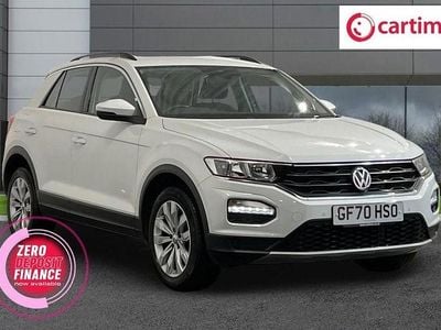 Used VW T-Roc SE 115 HP (84 kW) 2020 White SUV
