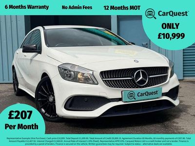 Used Mercedes A180 AMG line 2016 White Hatchback