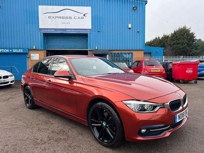 Used BMW 320 Sport Line 2018 Orange Sedan