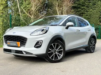 Begagnad Ford Puma Titanium 125 HK (91 kW) 2020 Grå SUV