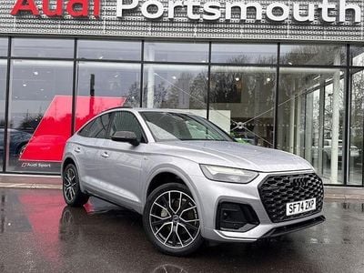 Used Audi Q5 Sportback Black Edition 204 HP (150 kW) 2024 Silver SUV