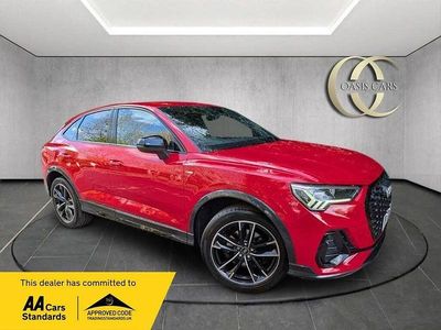 Used Audi Q3 Black Edition 150 HP (110 kW) 2021 Red SUV