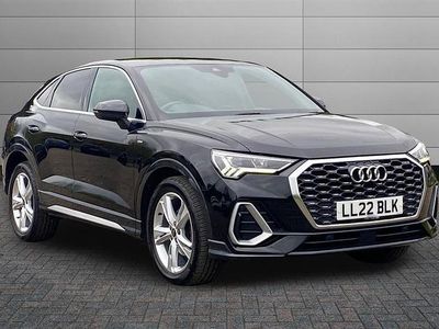 Usado Audi Q3 S-Line 150 CV (110 kW) 2022 Negro SUV