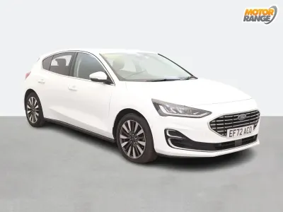 Used Ford Focus Titanium 125 HP (91 kW) 2023 White Hatchback