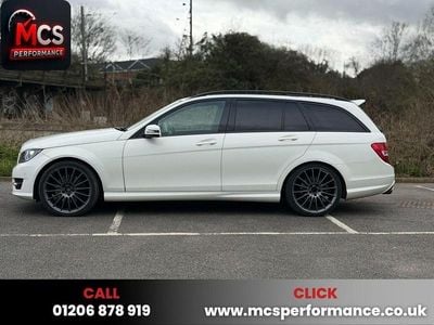Used Mercedes C350 Sport Edition 2011 White Estate