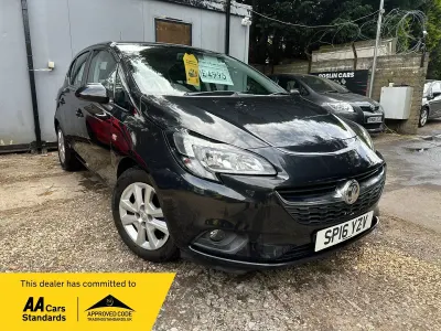 Gebraucht Vauxhall Corsa Design Edition 75 PS (55 kW) 2016 Schwarz Kleinwagen