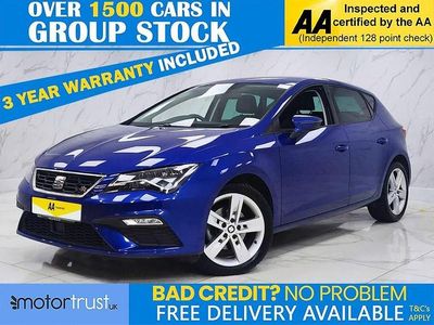 Used Seat Leon FR 150 HP (110 kW) 2020 Blue Hatchback
