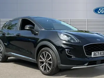 Begagnad Ford Puma Titanium 125 HK (91 kW) 2021 Svart SUV