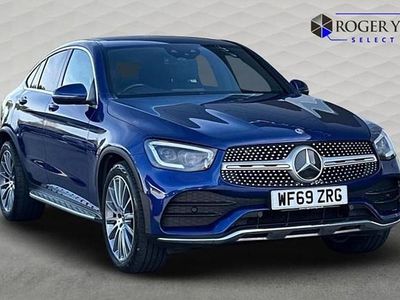 Blue Used 2019 Mercedes GLC300 AMG Line Premium Coupe | £27,495 (Good price)