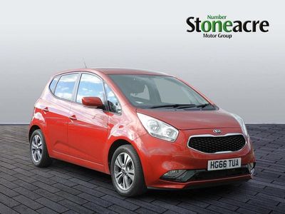 Used Kia Venga 123 HP (90 kW) 2017 Red Hatchback