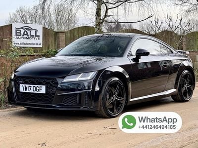 Used Audi TTS Black Edition 310 HP (228 kW) 2017 Black Coupe