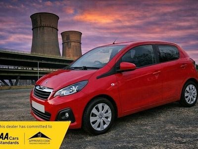 Used Peugeot 108 Active 68 HP (50 kW) 2016 Red Hatchback